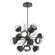 Cabochon LED Chandelier in Matte Black (404|CHB0093-0A-MB-C-001-L1-MS)