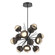 Cabochon LED Chandelier in Matte Black (404|CHB0093-0A-MB-A-001-L1-FB)