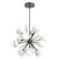 Cabochon LED Chandelier in Graphite (404|CHB0093-0A-GP-WL-001-L3-WI)