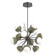 Cabochon LED Chandelier in Graphite (404|CHB0093-0A-GP-WL-001-L3-GE)