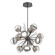 Cabochon LED Chandelier in Graphite (404|CHB0093-0A-GP-C-001-L3-BS)