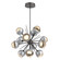 Cabochon LED Chandelier in Graphite (404|CHB0093-0A-GP-A-001-L1-CS)