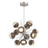 Cabochon LED Chandelier in Beige Silver (404|CHB0093-0A-BS-A-001-L3-BB)