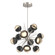Cabochon LED Chandelier in Beige Silver (404|CHB0093-0A-BS-A-001-L1-MB)