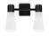 Everleigh Two Light Bath Bar in Matte Black (200|4822-MB-881)