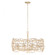 Reef Eight Light Chandelier in Warm Ivory (33|527355WIV)