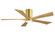 Irene-5HLK 52'' Ceiling Fan in Brushed Brass (101|IR5HLK-BRBR-LM-52)