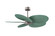 Alessandra Tropical Five Blade Ceiling Fan in Brushed Nickel (101|AKTP-BN-PL)