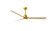 Alessandra - LK 56'' Ceiling Fan in Brushed Brass (101|AKLK-BRBR-LM-56)