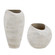 Inara Vases Set/2 in White (52|18321)
