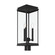 Lundon Three Light Outdoor Post Lantern in Black (12|59166BK)