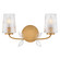Aliso LED Vanity in Distressed Brass (13|57452DA)