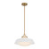Xander One Light Pendant in Vibrant Gold (60|XAN-8006-VG-WH)