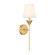 Broche One Light Wall Sconce in Antique Gold (60|531-OP-GA)