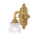 Mayfield One Light Wall Sconce in Aged Brass (60|5221-AG)