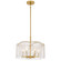 Maisie Six Light Pendant in Brushed Gold (10|MAI2818BRG)