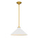 Bradbury One Light Pendant in Brushed Gold (10|BRADW1814BRG)
