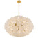 Audrey Eight Light Pendant in Brushed Gold (10|AUD2828BRG)