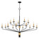 Alexander 15 Light Chandelier in Matte Black (10|ALEX5055MBK)