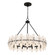 Abigail Six Light Pendant in Matte Black (10|ABI2828MBK)