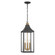 Hurstborne Three Light Outdoor Hanging Lantern in Dark Matte Black (7|78304-734)