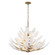 Vellinor Ten Light Chandelier in Painted Legacy Brass (29|N3428-870)