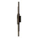 Enzo LED Wall Sconce in Black (347|WS29560-BK)