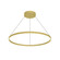 Cerchio LED Pendant in Brushed Gold (347|PD87136-BG-UNV-010)