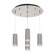 Cameo LED Pendant in Brushed Nickel (347|MP401431BN-05)