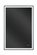 SlimLite LED Mirror in Flat Black (46|MIR2410RT-FB3C)