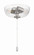 LED Fan Light Kit in Brushed Polished Nickel (46|LK2601-2L-BNK)