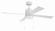 Energy Star McCoy 52'' 4 Blade Ceiling Fan 52'' Ceiling Fan in White (46|EMCY52W4-PC)