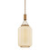 Judson One Light Lantern in Patina Brass (67|F4810-PBR)