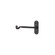Maltby One Light Wall Sconce Hook in Texture Black (67|B8602-TBK)