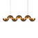Void LED Linear Pendant in Vintage Brass (347|LP23241-VB)