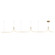 Thread LED Linear Pendant in Brushed Gold (347|LP17915-BG-UNV-010)