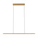 Drift LED Linear Pendant in Vintage Brass (347|LP12245-VB)