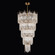 Adorn 40 Light Chandelier in Vintage Brass (33|527751VGB)