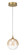 Iissa LED Pendant in Gold (40|50251-032)