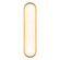 Evelyn LED Bathroom Vanity in Brushed Gold/Alabaster (452|WV653022BGAR)