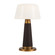 Clemence LED Table Lamp in Espresso Vegan Leather (452|TL314106EVL)