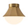 Shelton One Light Semi-Flush Mount in Brushed Gold (452|SF595211BGOP)