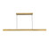 Dottie LED Linear Pendant in Brushed Gold (452|LP403148BG)