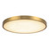 Evelyn LED Flush Mount in Brushed Gold/Alabaster (452|FM653012BGAR)