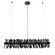 Glacier LED Linear Pendant in Black Nickel (238|030258-184)