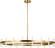 Silas LED Chandelier in Burnished Brass/Burnished Brass (454|SLC10940BBS)