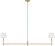 Greard Two Light Linear Chandelier in Gild | Gild (454|AC1182GD)