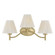 Rosa Three Light Bathroom Vanity in Noble Brass (51|8-6081-3-127)