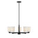 Baldwin Five Light Chandelier in Matte Black (51|1-1246-5-89)