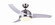 42'' Ceiling Fan in Brushed Nickel/White (387|CF42MOT3BNW)